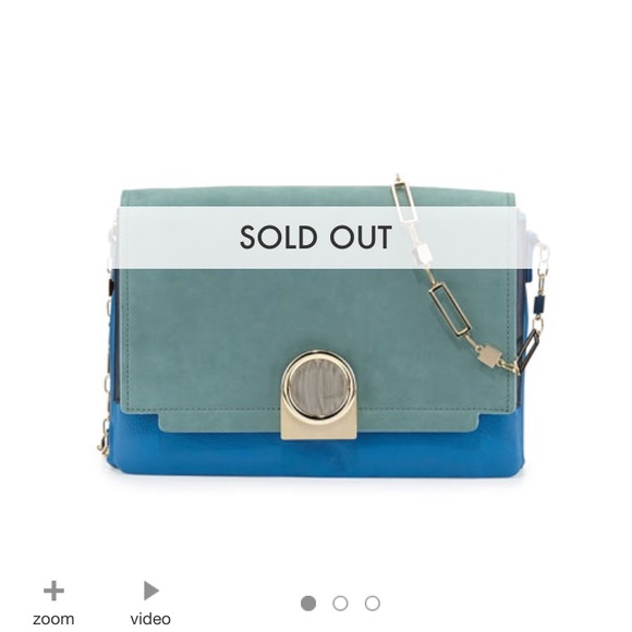 Bijou ColorBlock Pour la Victoire Leather Handbag - Picture 2 of 6